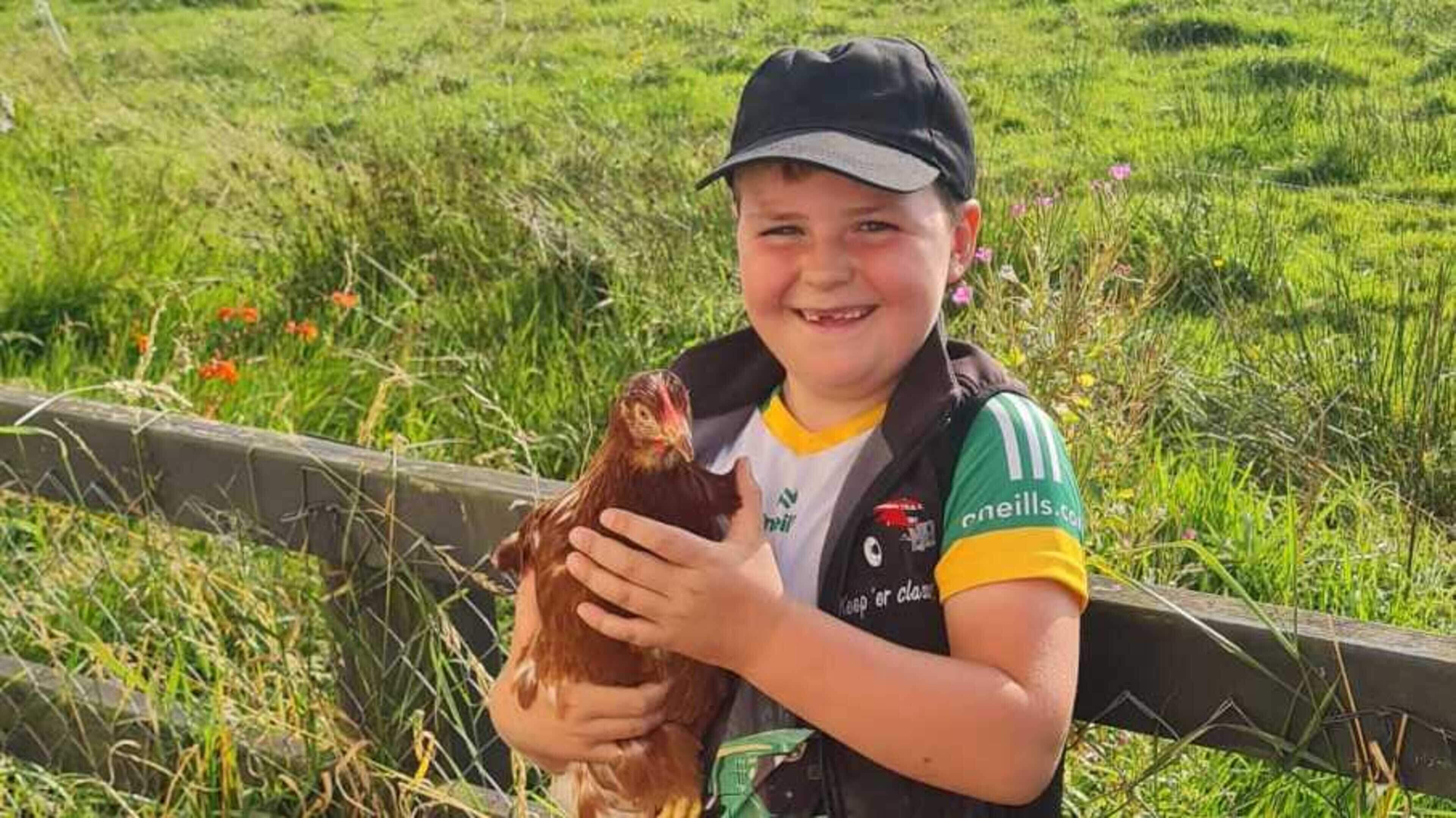 ‘I wanted two goldfish but my mam bought me two chickens instead’ - Meet the 9-year-old Clare entrepreneur going viral with his honesty egg box
